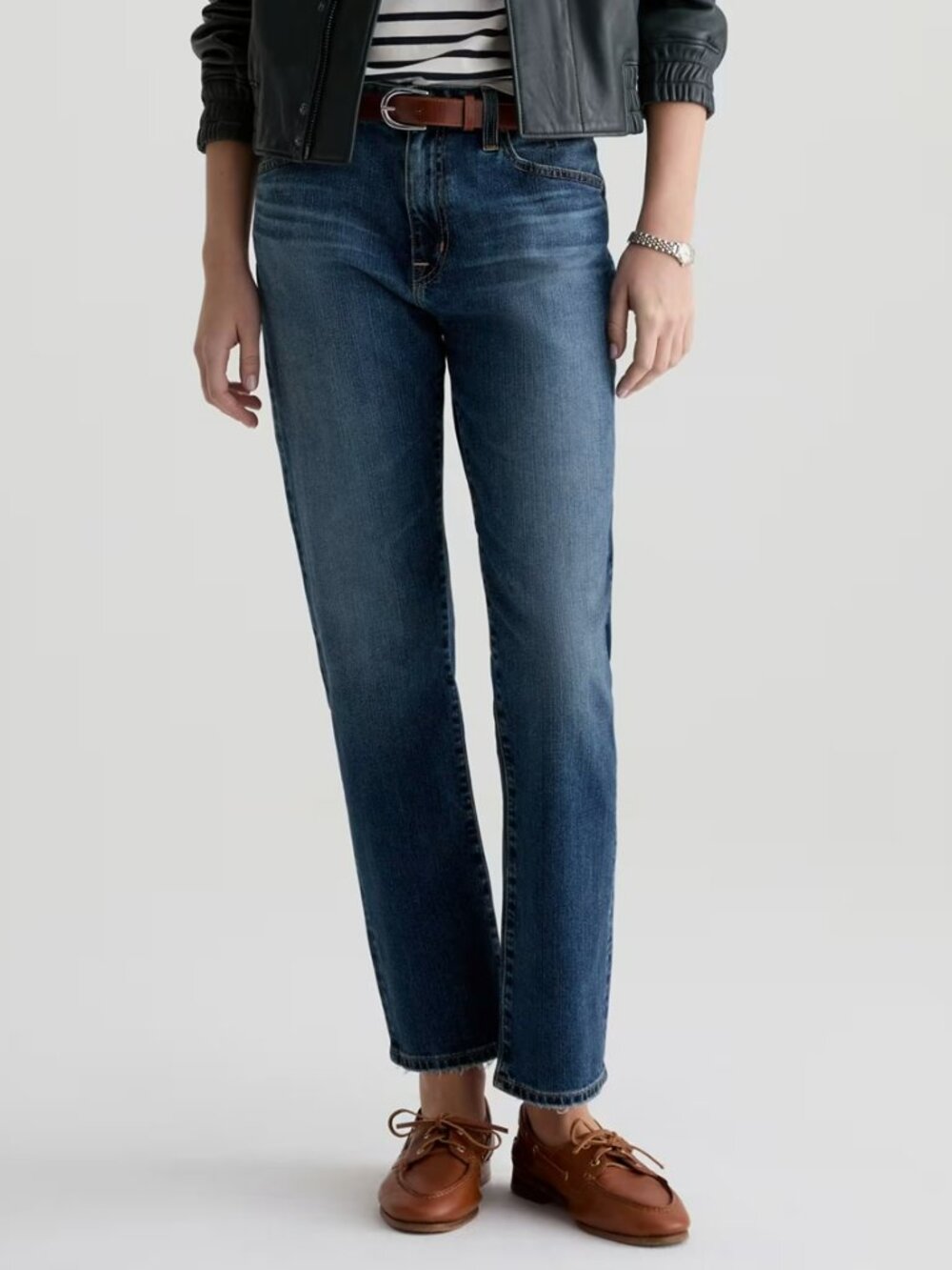 AG Jeans Ex-Boyfriend Slouchy Slim Jeans Medium Wash Japanese Fabric | Size 29 - Picture 12 of 12